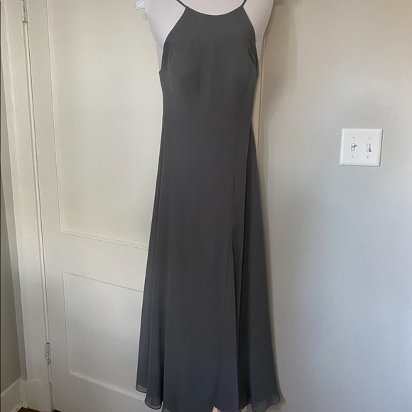 Jenny Yoo Kayla dress Denmark blue - Picture 3 of 7